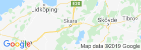 Skara map